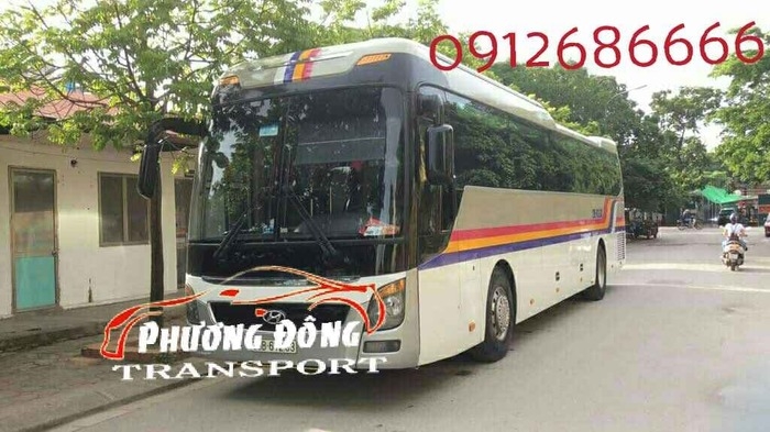 Cho thuê xe 45 chỗ theo tháng Khu Kinh tế Vũng Áng - 0912686666